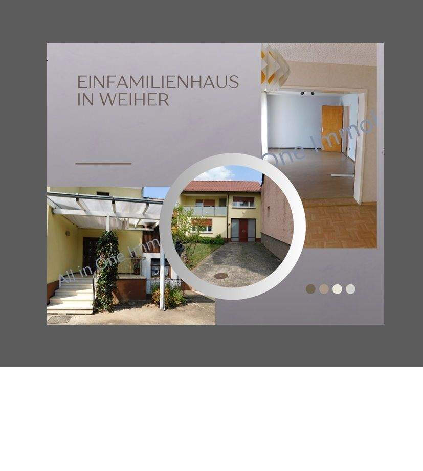 Immobilie in Ubstadt-Weiher - Gestalten und sanieren – Ihr neues Zuhause mit Perspektive !!! EFH OT Weiher - Bild 0