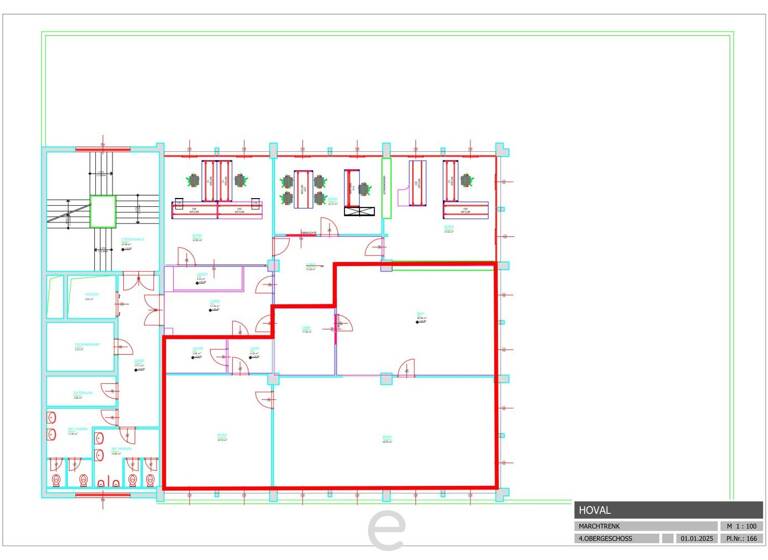 Büro zur Miete 10,50 € 240,8 m² Bürofläche Marchtrenk 4614