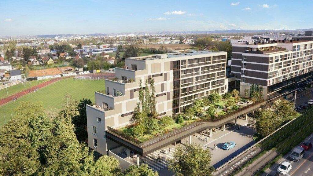 Wohnung zum Kauf - Erstbezug 257.720 € 2 Zimmer 35,4 m² 4. Geschoss Gries Graz,17.Bez.:Puntigam 8055