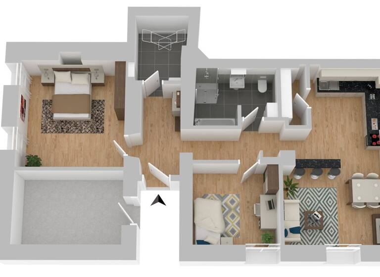 Wohnung zum Kauf 450.000 € 89,4 m² Aldrans 6071