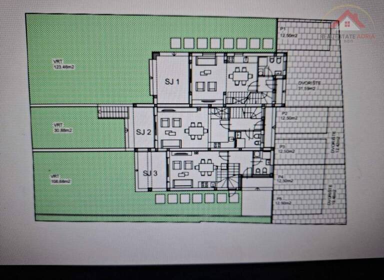 Wohnung zum Kauf 377.025 € 2 Zimmer 114 m² Vodice