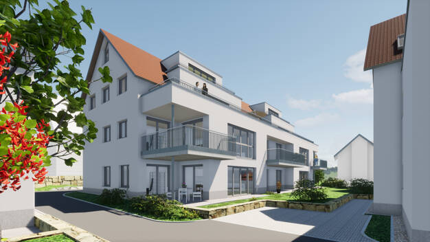Haus zum Kauf - Erstbezug 1.446 m² Grundstück Kluftern Friedrichshafen / Efrizweiler 88048
