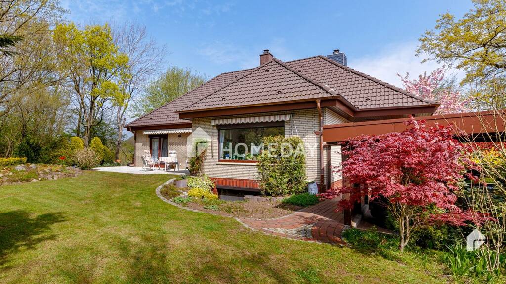 Bungalow zum Kauf 1.400.000 € 5 Zimmer 120 m² 7.300 m² Grundstück Bad Bramstedt / OT Hitzhusen 24576