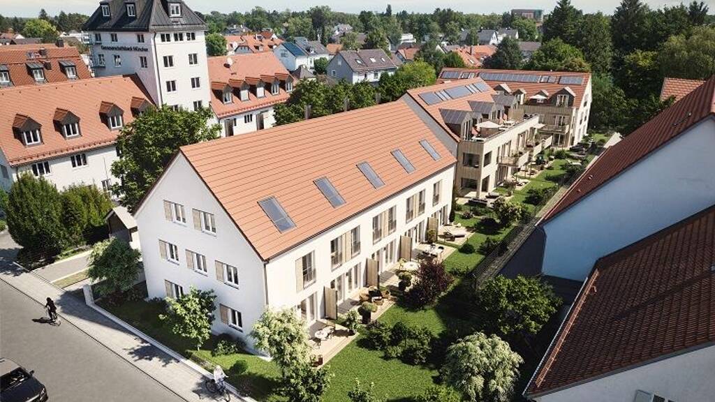 Reihenmittelhaus zum Kauf - Neubau provisionsfrei 1.230.000 € 5 Zimmer 133,8 m² 136,5 m² Grundstück Altostraße 30 Aubing-Lochhausen-Langwied München 81245