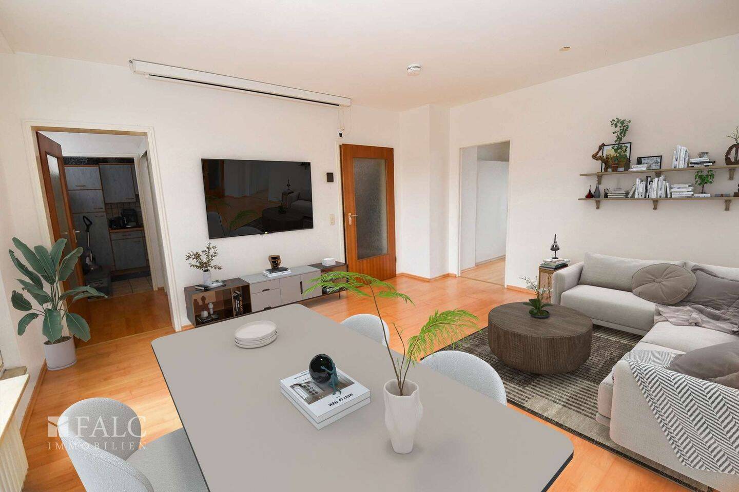 Immobilie in Eppstein - Penthouse mit Alleinlage - Panorama Blick über Wald und Taunus - Bild 2