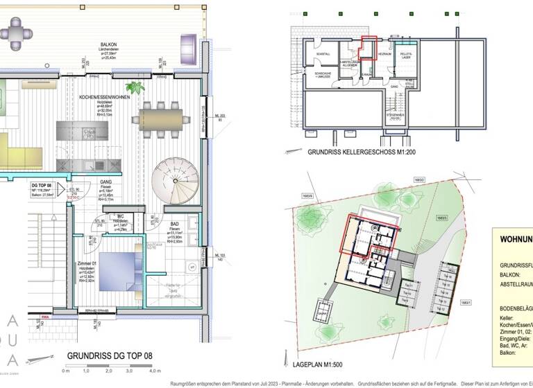 Wohnung zum Kauf 875.000 € 4 Zimmer 65,5 m² St. Gertraud 9413