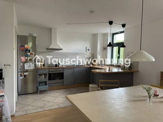 Wohnung zur Miete Tauschwohnung 900 € 3,5 Zimmer 100 m² 3. Geschoss Leipziger Vorstadt Ortsamtsbereich Neustadt 01097