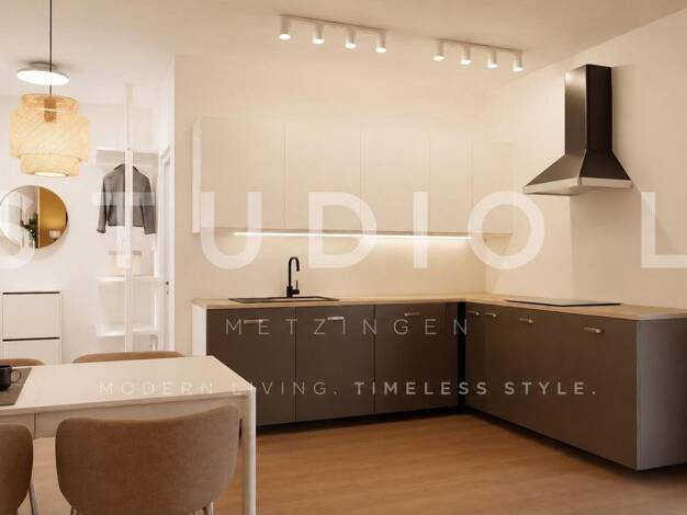 Wohnung zur Miete - Erstbezug 1.230 € 2 Zimmer 50,1 m² 1. Geschoss frei ab 01.09.2026 Metzingen 72555