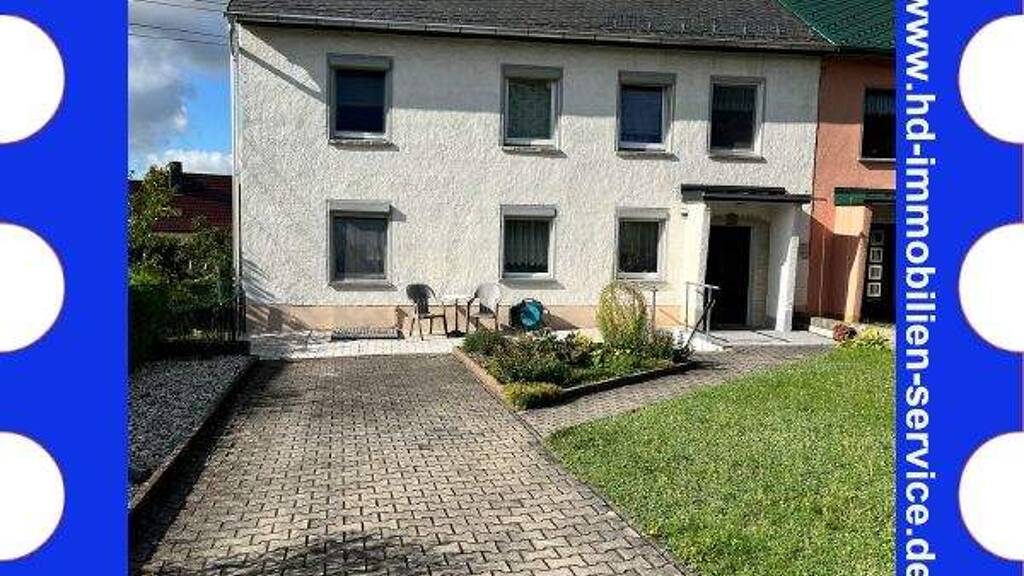 Doppelhaushälfte zum Kauf 190.000 € 6 Zimmer 161,6 m² 717 m² Grundstück Ruppendorf Klingenberg 01774