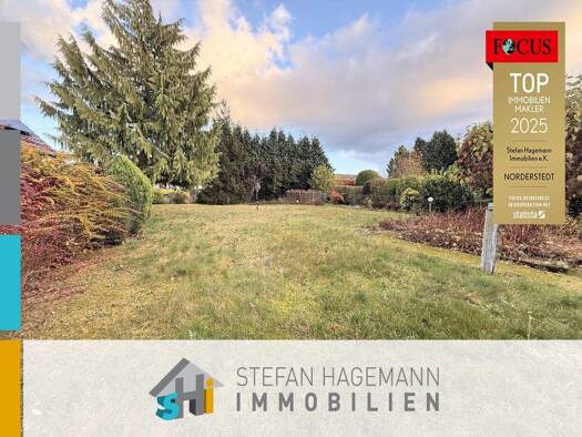 Grundstück zum Kauf provisionsfrei 495.000 € 991 m² Grundstück Glashütte Norderstedt 22851