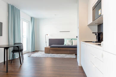Wohnung zur Miete 1.180 € 1 Zimmer 34,9 m² 6. Geschoss frei ab sofort Leopoldstraße 204 Schwabing-Freimann München 80804