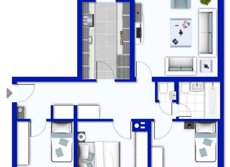 Wohnung zum Kauf 440.000 € 4,5 Zimmer 93 m² St. Georgen Freiburg 79111