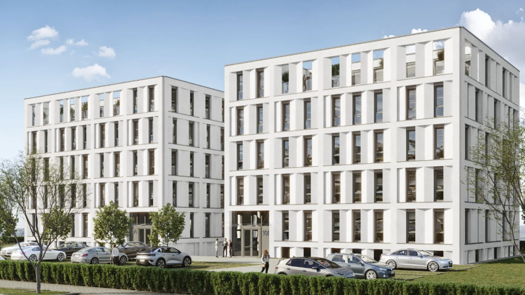 Bürofläche zur Miete - Erstbezug provisionsfrei 6 Zimmer 3.650 m² Bürofläche teilbar ab 270 m² Ludwig-Erhard-Straße Münchnerau Landshut 84034