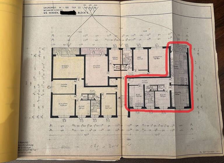 Wohnung zum Kauf provisionsfrei 165.000 € 3 Zimmer 78 m²<br/>Wohnfläche 4.<br/>Geschoss Innenstadt Minden 32429