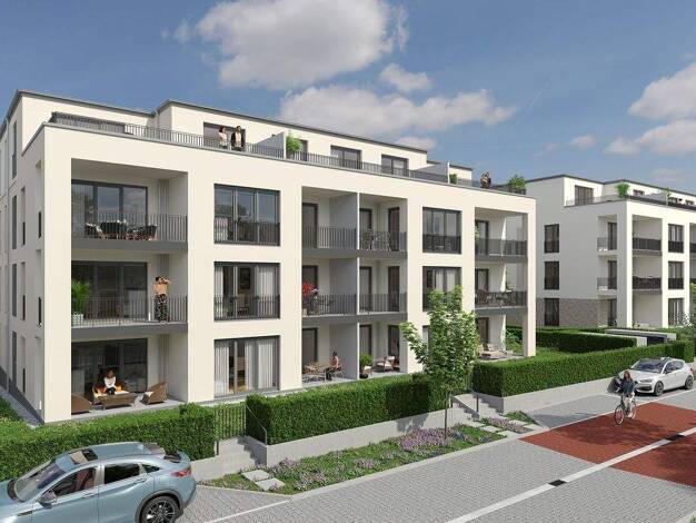 Wohnung zum Kauf - Erstbezug provisionsfrei 434.900 € 3 Zimmer 95,3 m² 2. Geschoss Adolf-Reichwein-Straße 17 Niederrodenbach Rodenbach 63517