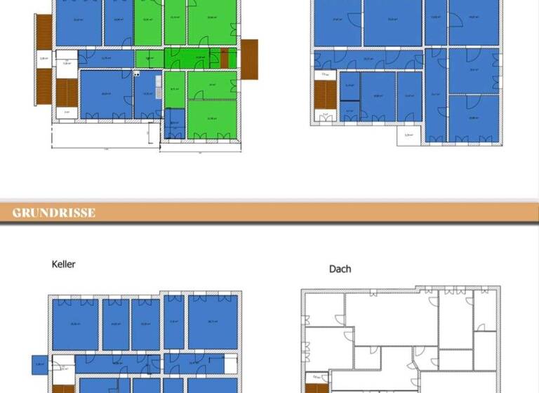 Mehrfamilienhaus zum Kauf 179.000 € 10 Zimmer 570 m² 1.729 m² Grundstück Wilkestrasse 40 Guben 03172