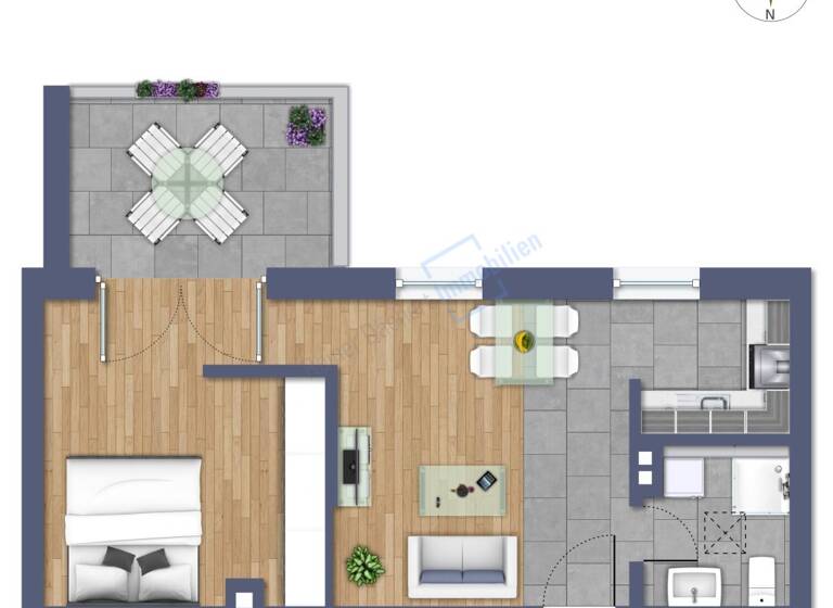 Sonstiges zum Kauf als Kapitalanlage geeignet 225.000 € 1 Zimmer 46,3 m² Darmstadt 64295