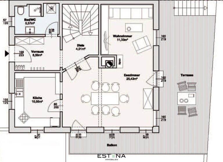 Haus zum Kauf 1.490.000 € 7 Zimmer 197,5 m² 280 m² Grundstück Sommerhaidenweg Wien 1180