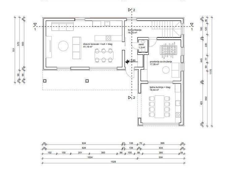 Villa zum Kauf 950.000 € 5 Zimmer 220 m² 1.275 m² Grundstück Stara Novalja 53291