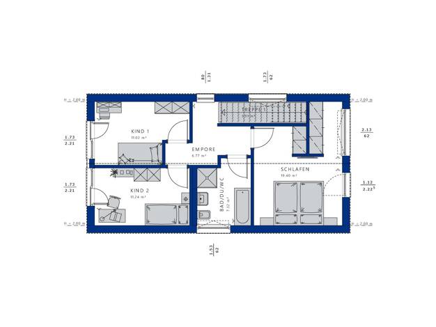 Einfamilienhaus zum Kauf 545.556 € 4,5 Zimmer 119 m² 701 m² Grundstück Donaueschingen 78166