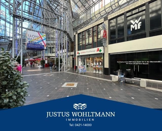 Laden zur Miete 236 m²<br/>Verkaufsfläche Lloydpassage 40 Altstadt Bremen 28195