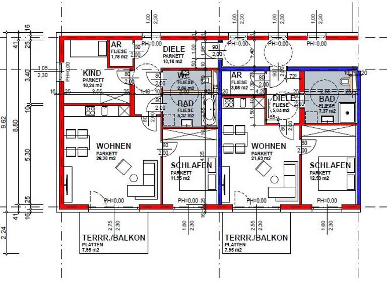 Wohnung zum Kauf 260.955 € 3 Zimmer 58 m² Thalheim bei Wels 4600