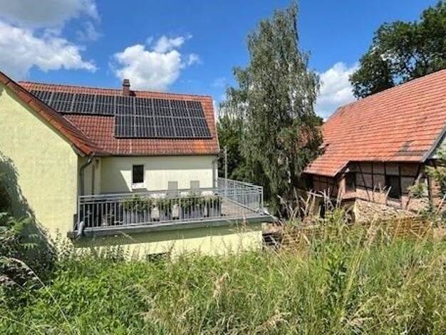 Einfamilienhaus zum Kauf 239.000 € 5 Zimmer 166,6 m² 403 m² Grundstück frei ab sofort Krautheim Krautheim 99439