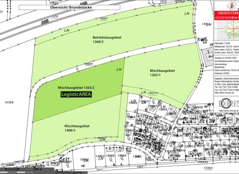 Werkstatt zur Miete 15.357 € 1.774,2 m² Lagerfläche Stadlhofstraße Unterleithen Wels 4600
