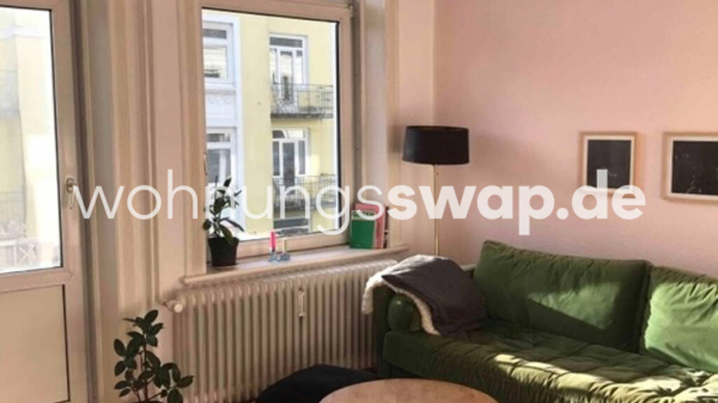 Studio zur Miete Tauschwohnung 940 € 3 Zimmer 64 m² 3. Geschoss Hoheluft-Ost Hamburg 20251