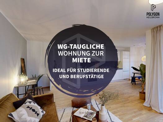Wohnung zur Miete - Erstbezug 1.525 € 4 Zimmer 95,7 m² 3. Geschoss Happelstraße 47 Heilbronn 74074