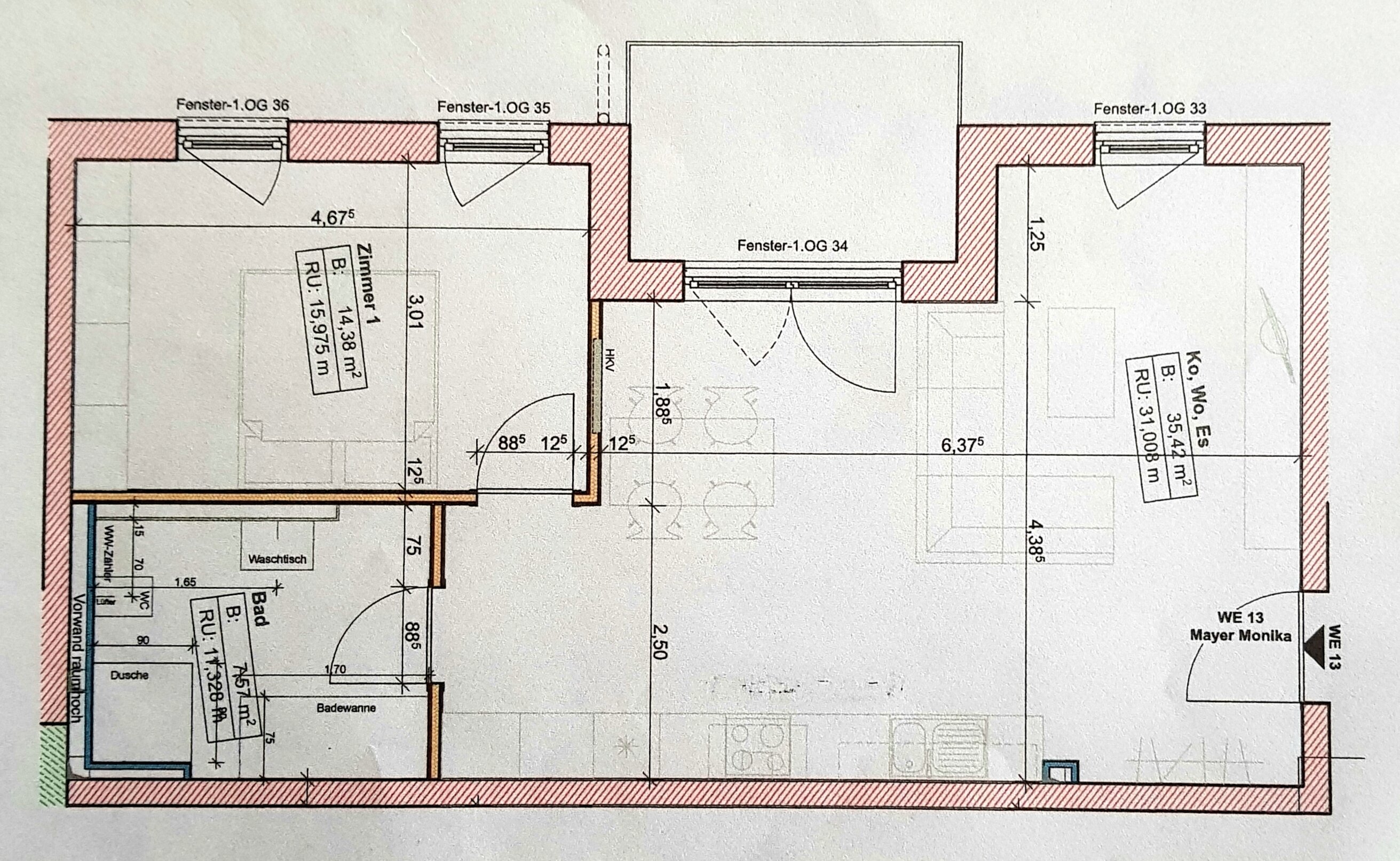 Wohnung zur Miete 700 € 2 Zimmer 60 m²<br/>Wohnfläche 1.<br/>Geschoss Mainaschaff 63814