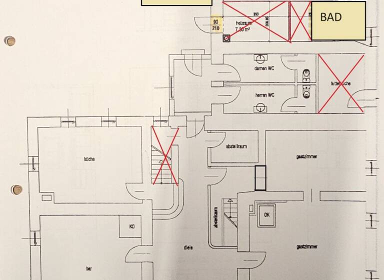 Gastronomie/Hotel zur Miete 1.300 € Kirchplatz Zlan 9713