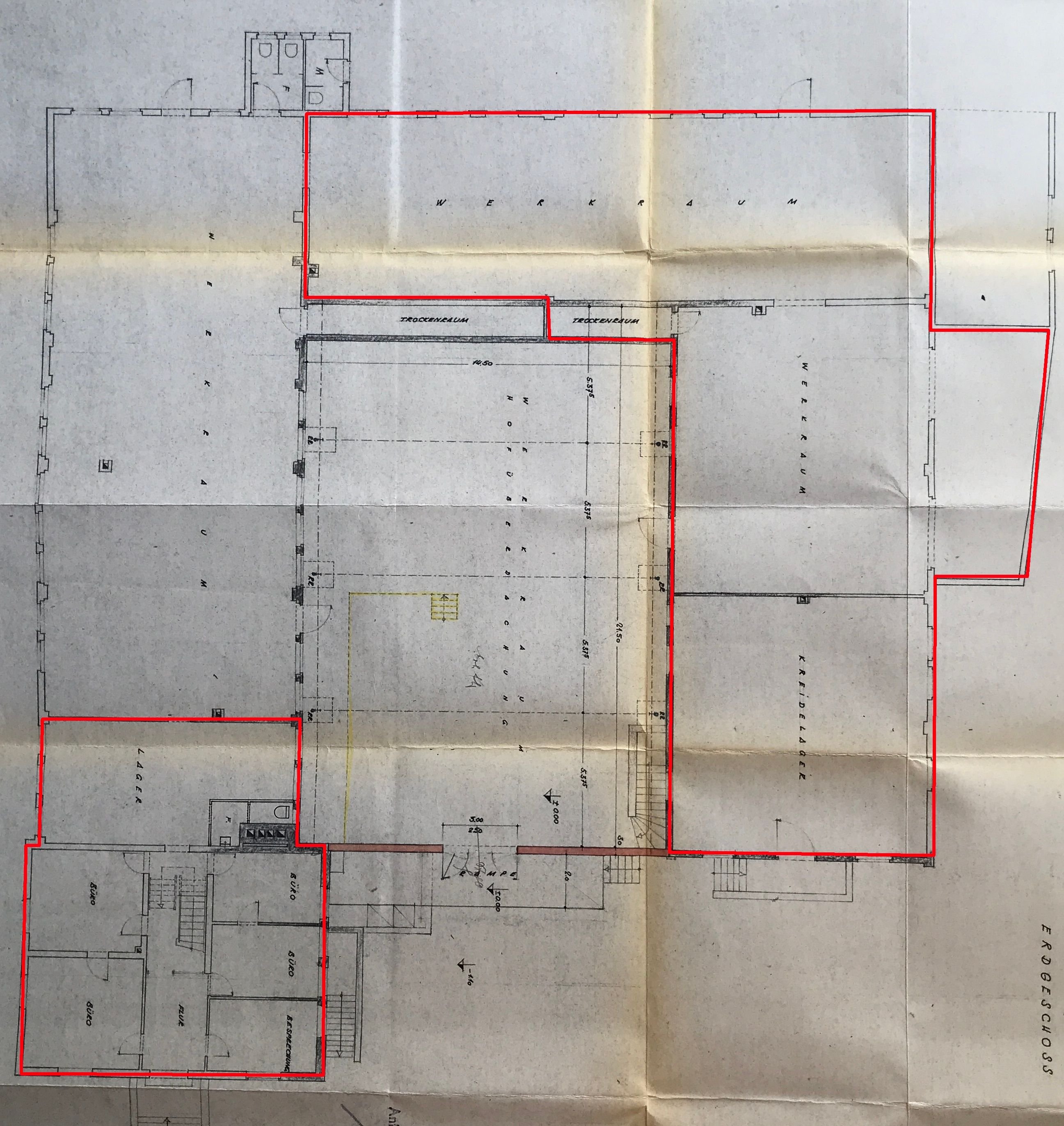 Halle/Industriefläche zur Miete 2.900 € 550 m²<br/>Lagerfläche Ost Schwabach 91126