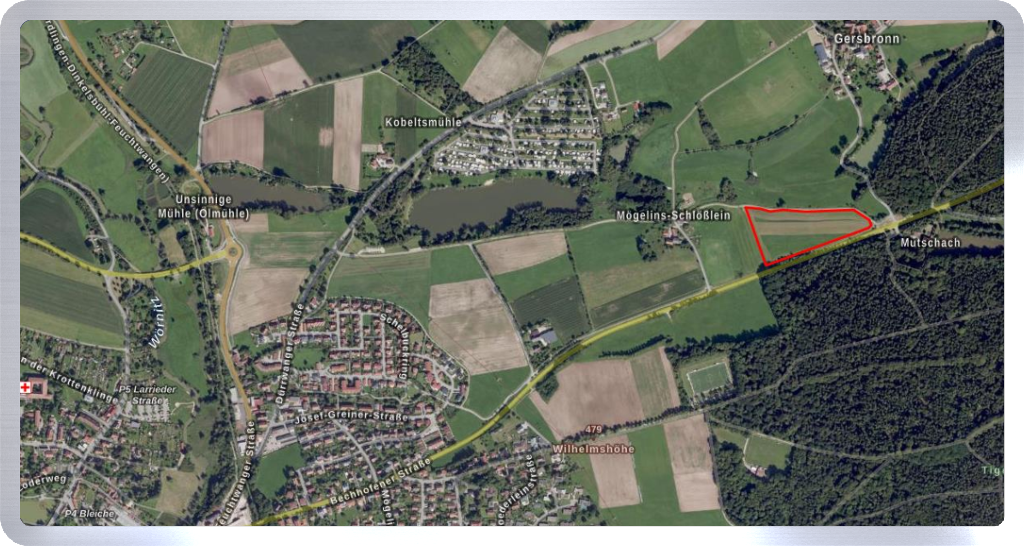 Land-/Forstwirtschaft zum Kauf 107.500 € 25.969 m²<br/>Grundstück Dinkelsbühl Dinkelsbühl 91550