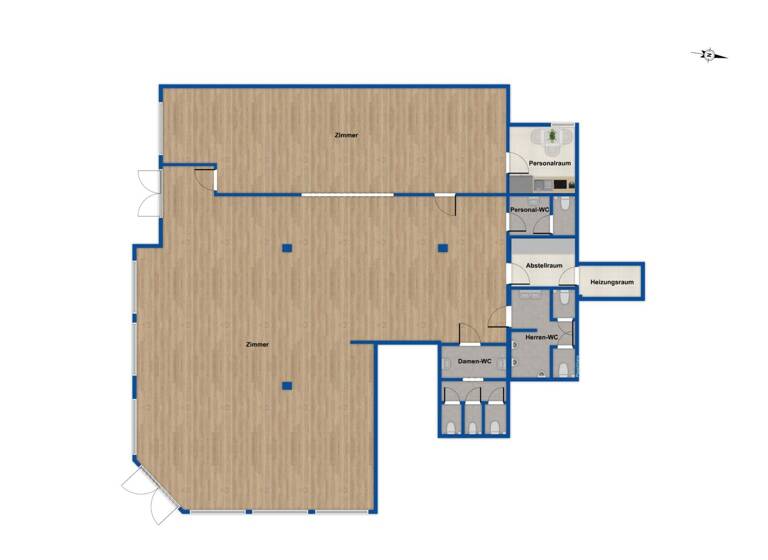 Bürofläche zum Kauf 239.000 € 7 Zimmer Brunsbüttel 25541