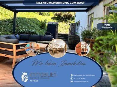 Terrassenwohnung zum Kauf 169.900 € 2 Zimmer 60,9 m² 1. Geschoss Rheinheim Rheinheim 79790