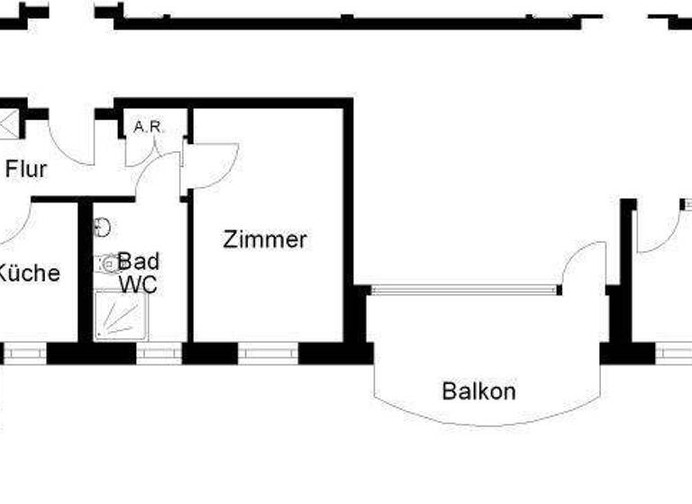 Wohnung zur Miete 633 € 2 Zimmer 63,1 m² 1. Geschoss frei ab 11.04.2026 Holtstr. 47 Innenstadt Osnabrück 49074