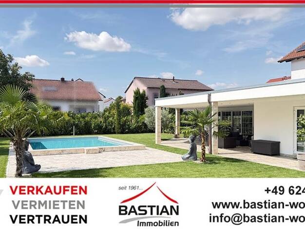 Einfamilienhaus zum Kauf 1.390.000 € 10 Zimmer 380 m² 1.222 m² Grundstück Hofheim Lampertheim 68623