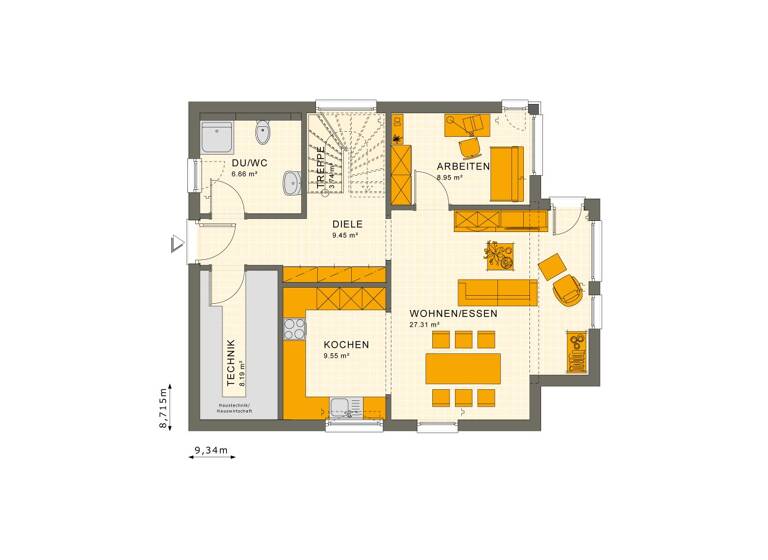 Einfamilienhaus zum Kauf 410.599 € 5 Zimmer 136 m² 820 m² Grundstück Riveris 54317