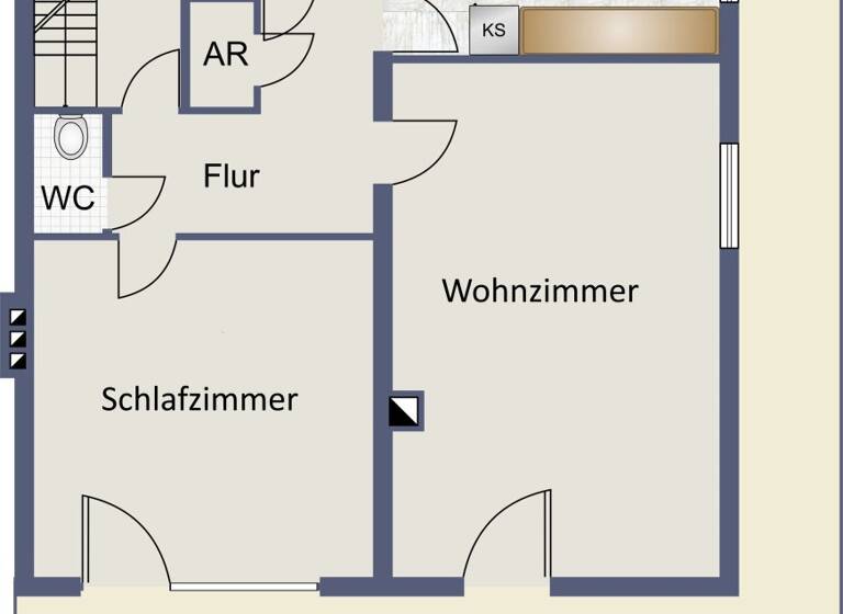WG-Zimmer zum Kauf 510.000 € 2 Zimmer Wien,Döbling 1190