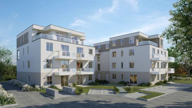 Wohnung zum Kauf - Neubau provisionsfrei 349.900 € 3 Zimmer 85,1 m² EG Großen-Buseck Buseck 35418