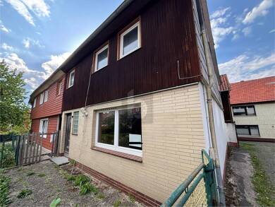 Doppelhaushälfte zum Kauf 48.000 € 4 Zimmer 99 m² 394 m² Grundstück Herzberg Herzberg am Harz 37412