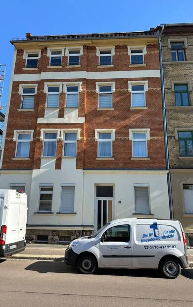Wohnung zur Miete 407 € 3 Zimmer 81,4 m² Dachgeschoss frei ab sofort Tagewerbener Straße 36 Weißenfels Weißenfels 06667