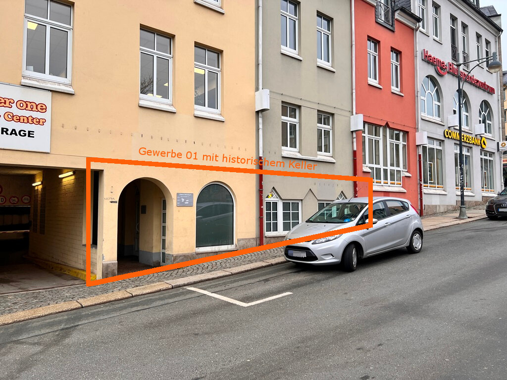 Verkaufsfläche zur Miete provisionsfrei 350 € 2 Zimmer 113,7 m²<br/>Verkaufsfläche Unterer Steinweg 6 Altstadt Plauen 08523