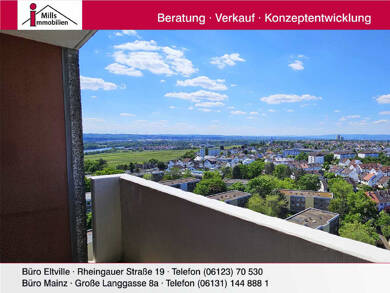 Wohnung zum Kauf 210.000 € 2 Zimmer 61 m² 14. Geschoss Hochheim Hochheim am Main 65239