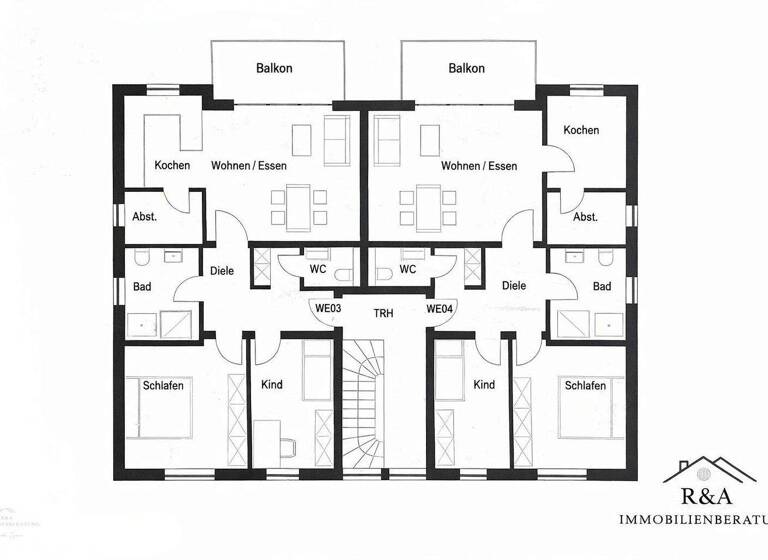 Wohnung zum Kauf - Erstbezug 295.650 € 3 Zimmer 81 m² 1. Geschoss Heimbach-Weis Heimbach-Weiß 56566