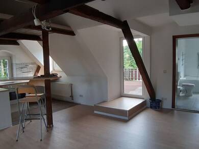 Wohnung zur Miete 300 € 1 Zimmer 60 m² Dachgeschoss frei ab sofort Niederbobritzsch Bobritzsch-Hilbersdorf 09627