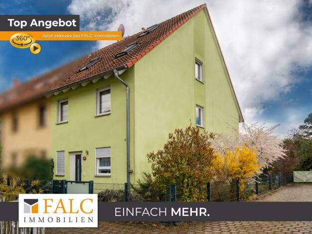 Reihenendhaus zum Kauf 585.000 € 4 Zimmer 132 m² 188 m² Grundstück Nordstadt Fürth 90765