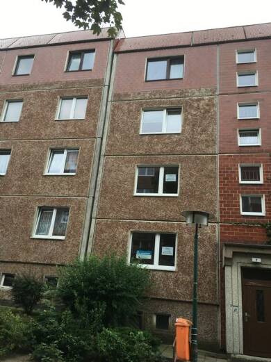 Wohnung zur Miete 180 € 1 Zimmer 25,2 m² 3. Geschoss frei ab sofort Rossstraße 9 Pasewalk Pasewalk 17309