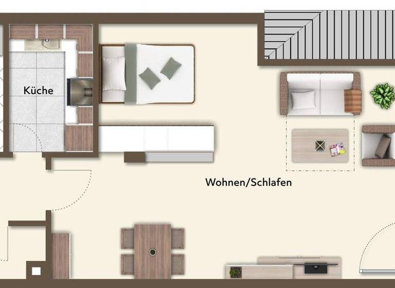 Studio zum Kauf 165.000 € 1 Zimmer 61 m² frei ab sofort Deggendorf 94469